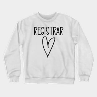 Registrar Heart Crewneck Sweatshirt